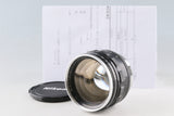 Nikon Nippon Kogaku Nikkor-N 50mm F/1.1 Lens for Nikon S CLA By Kanto Camera #59982A4