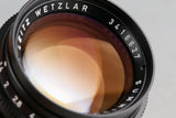 Leica Leitz Summilux 50mm F/1.4 for Leica M #60188T