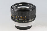 Canon FD 55mm F/1.2 S.S.C. Lens #60253F4