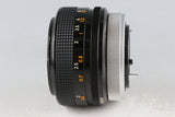 Canon FD 55mm F/1.2 S.S.C. Lens #60253F4