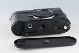 Leica M9-P Black Paint Digital Rangefinder Camera #60631T
