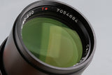 Contax Carl Zeiss Vario-Sonnar T* 80-200mm F/4 MMJ Lens for CY Mount #60861A2