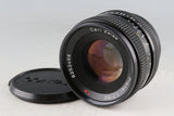 Contax Carl Zeiss Planar T* 50mm F/1.7 AEJ Lens for CY Mount #61243A1