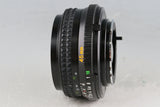 Minolta MD Rokkor-X 45mm F/2 Lens #61633G31
