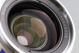 Carl Zeiss Distagon T* 50mm F/4 ZV Classic Lens With Box #61709L10