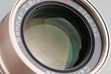 Contax Carl Zeiss Sonnar T* 90mm F/2.8 Modified Lens for Leica M Mount #61828E5