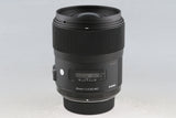 Sigma Art 35mm F/1.4 DG Lens for Nikon F With Box #61916L7