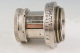 Leica Leitz Summar 50mm F/2 Nickel Lens for Leica L39 #61940T