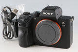 Sony α7 III Mirrorless Digital Camera *Japanese Version Only * #62012E3