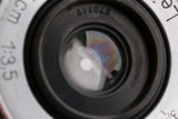 Leica Leitz Elmar 35mm F/3.5 Lens for Leica L39 #62051T