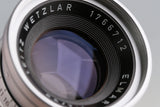 Leica Leitz Elmar 90mm F/4 Lens for Leica L39 #62140T