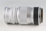 Leica Leitz Elmar 90mm F/4 Lens for Leica L39 #62140T
