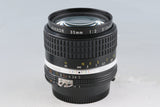 Nikon Nikkor 35mm F/2 Ais Lens #62145A4