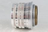 Chiyoko Super Rokkor 50mm F/2 C Lens for Leica L39 #62328C1