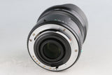 HD Pentax-FA 31mm F/1.8 Limited Lens for Pentax K #62446E5
