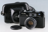 Minolta Hi-Matic 7s Black 35mm Film Camera #62695H13