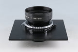 Fujifilm Fujinon.W 210mm F/5.6 Lens #62845B6