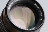 Mamiya-Sekor C 150mm F/3.5 N Lens for Mamiya 645 #62847E6