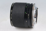Minolta RF Rokkor 250mm F/5.6 C/Y Mount Modified Lens #62994E5
