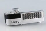 Nikon F 35mm SLR Film Camera + Exposure Meter #63016D3