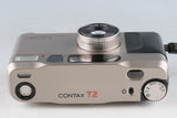 Contax T2 35mm Point & Shoot Film Camera #63019D5