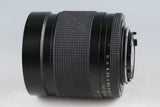 Contax Carl Zeiss Distagon T* 35mm F/1.4 MMJ Lens + C/Y-L/M + LM-EA7 Mount Adapter #63031A1