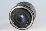 Canon FD 24mm F/2.8 Lens #63045F5