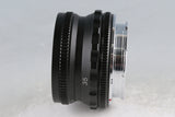 Contax Carl Zeiss Planar T* 35mm F/2 Lens Moditied to Leica M #63105E5