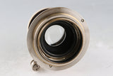 Leica Leitz Hektor 50mm F/2.5 Nickel Lens for Leica L39 #63155T