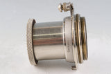 Leica Leitz Hektor 50mm F/2.5 Nickel Lens for Leica L39 #63155T