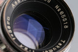 Asahiflex Ia + Takumar 58mm F/2.4 Lens #63195D1