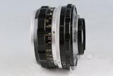 Nikon Nippon Kogaku Nikkor-H Auto 50mm F/2 Non-Ai Lens #63310H12