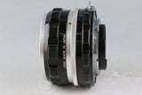 Nikon Nippon Kogaku Nikkor-H Auto 50mm F/2 Non-Ai Lens #63310H12