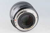 Sigma Art 30mm F/1.4 DC HSM Lens for Canon EF #63343F4