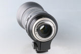 Tamron SP 150-600mm F/5-6.3 Di VC USD G2 Lens for Nikon F Mount #63365F6