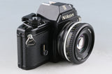 Nikon EM + Nikkor 50mm F/1.8 Ais Lens #63423D4