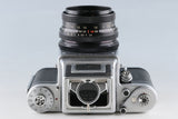 Pentacon Six TL Meduim Format Film Camera + Carl Zeiss Jena MC Biometar 80mm F/2.8 Lens #63439E2