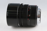 Leica Apo-Summicron-M 90mm F/2 ASPH. Lens Black Paint for Leica M #63452T