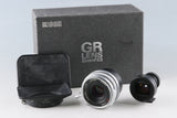 Ricoh GR 21mm F/3.5 Lens for Leica L39 + View Finder With Box #63518L8