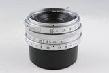 Ricoh GR 21mm F/3.5 Lens for Leica L39 + View Finder With Box #63518L8