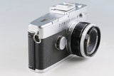 Olympus-Pen F 35mm Half Frame Camera + F. Zuiko Auto-S 38mm F/1.8 Lens #63577D3