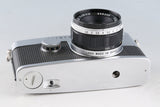 Olympus-Pen F 35mm Half Frame Camera + F. Zuiko Auto-S 38mm F/1.8 Lens #63577D3