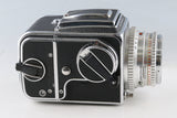 Hasselblad 500C/M + Carl Zeiss Planar T* 80mm F/2.8 C Lens + A12 #63592E2