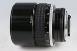 Nikon Nikkor 135mm F/2 Ais Lens #63604A4