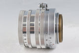 Chiyoko Super Rokkor 50mm F/2 C Lens for Leica L39 #63609C1