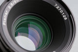 Hasselblad 503CW + Planar T* 80mm F/2.8 CF Lens + A24 + PME90 #63639E1