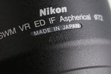 Nikon AF-S Nikkor 24-120mm F/3.5-5.6 G ED VR Lens #63647A3