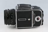 Hasselblad 501CM + Carl Zeiss Planar T* 80mm F/2.8 C Lens + A12 #63729E2