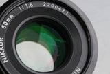 Nikon Nikkor 50mm F/1.8 Ais Lens #63768A3