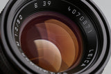 Leica Leitz Summicron-M 50mm F/2 Lens for Leica M #63784T